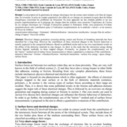 C. Guerret-Piecourt, S. Bec, D. Tréheux. Charges électriques et tribologie des isolants, 2001